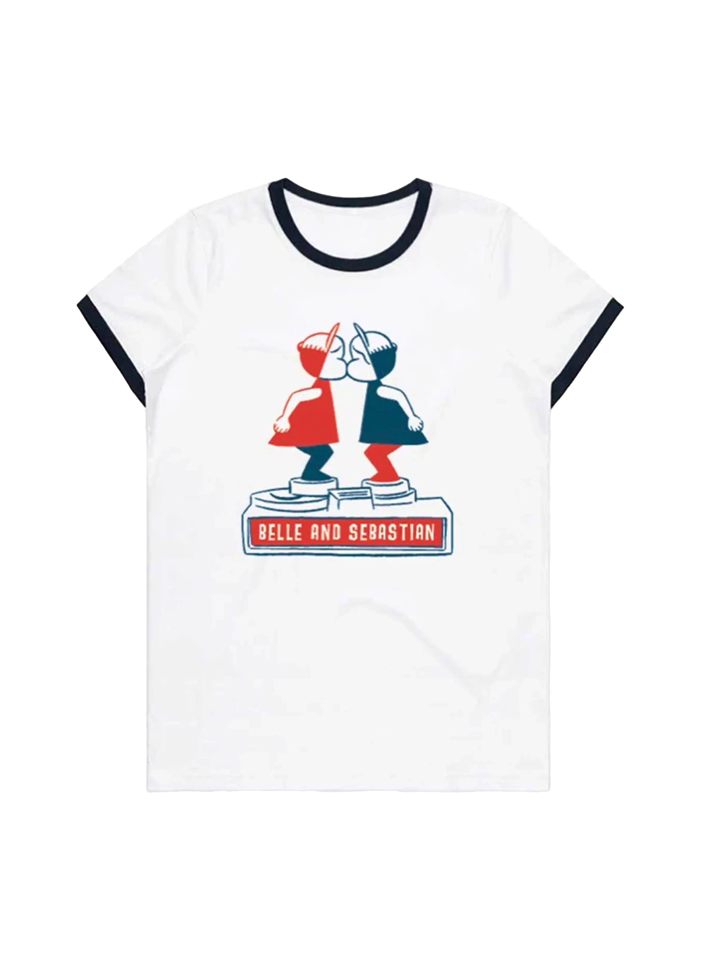 Kissing Couple -  限定復刻版 リンガーTシャツ