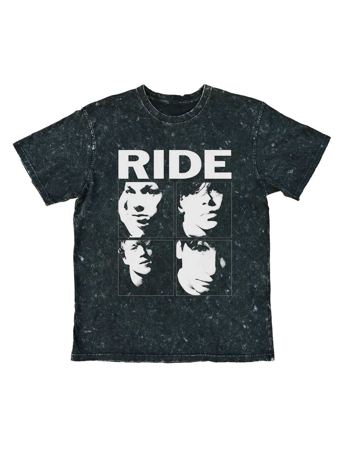 Leave Them All Behind - Mineral Wash Black T-Shirt