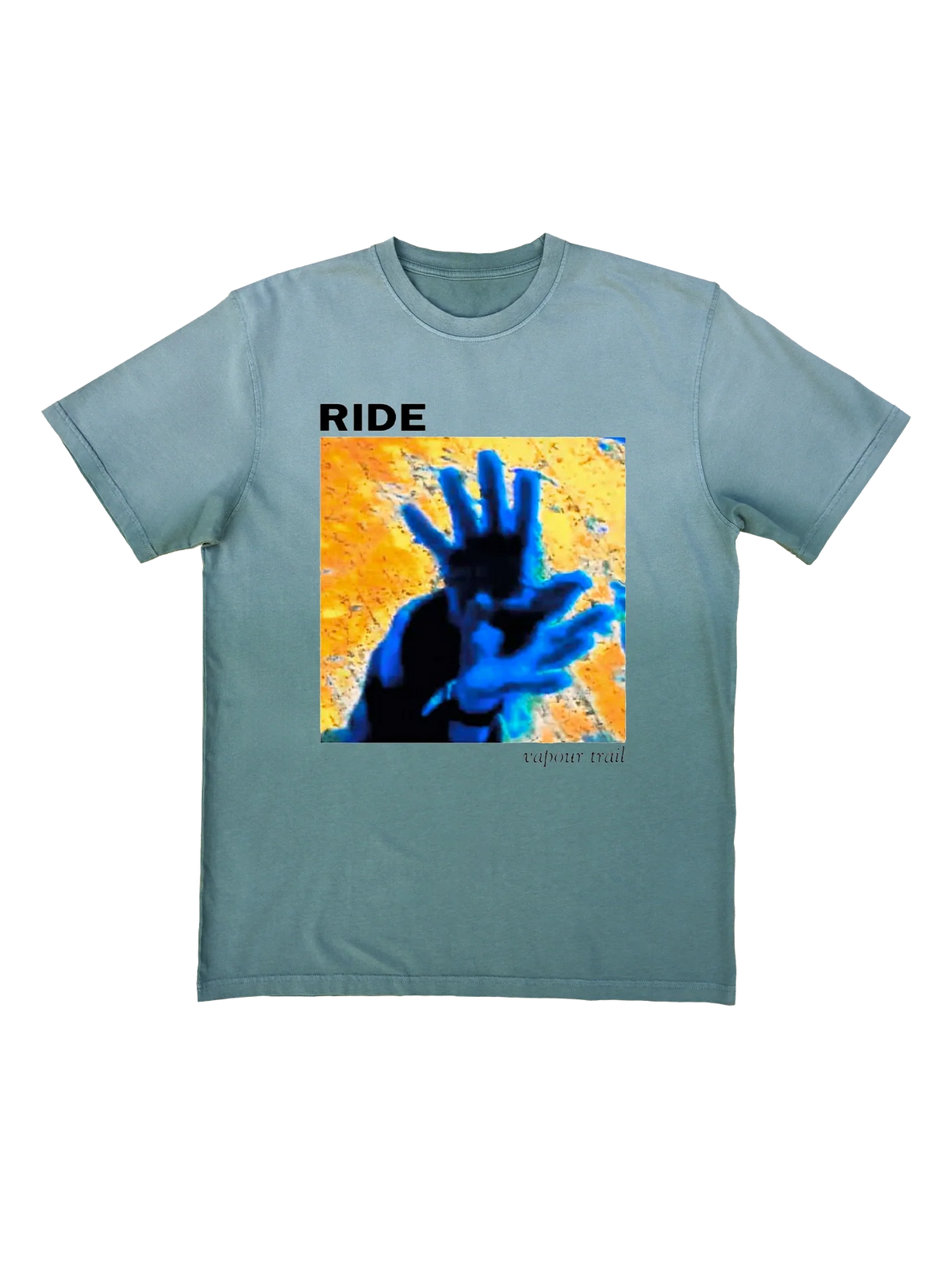 Vapour Trail - Mineral Wash Forest Green T-Shirt